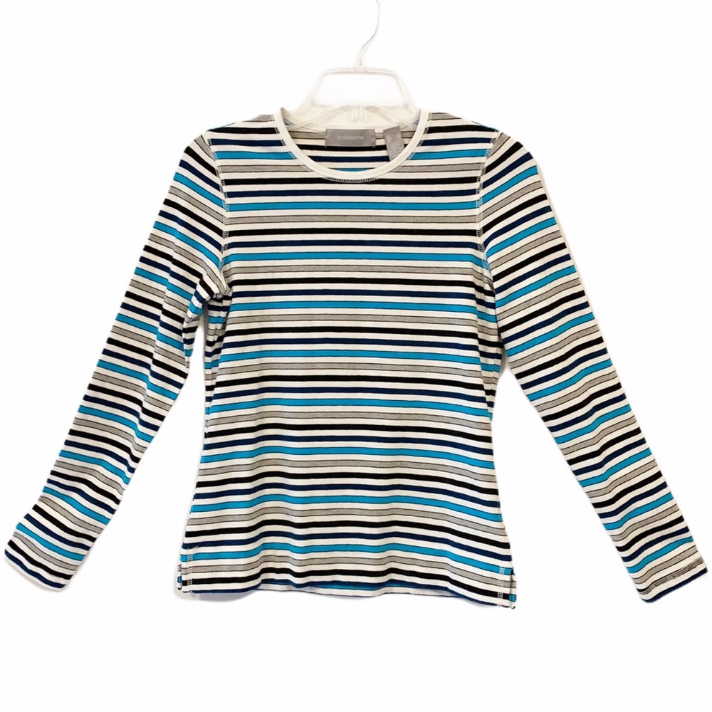 Liz Claiborne Striped PullOver